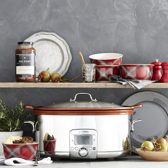 AllClad Gourmet Slow Cooker with AllinOne Browning, 7Qt. Williams