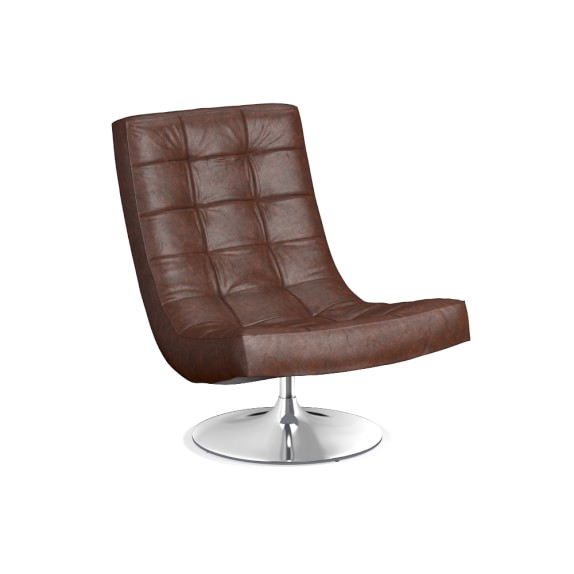 Swivel Chair Leather #12 - James Swivel Chair Italian Distressed Leather Solid Caramel; Start 360° Product Viewer Swivel Chair Leather #12 - James Swivel Chair Italian Distressed Leather Solid Caramel; Start 360° Product Viewer