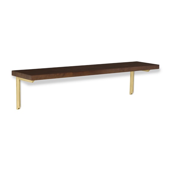 Customizable Wood Shelf And Brackets Burl Williams Sonoma Customizable Wood Shelf And Brackets Burl