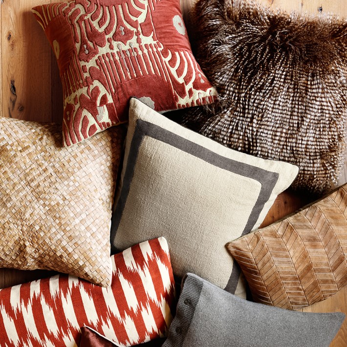 Woven Leather Hide Boudoir Pillow Cover Tan Williams Sonoma Fascinating Faux Leather Pillows Decorative Pillows Woven Leather Hide Boudoir Pillow Cover Tan Williams Sonoma Fascinating Faux Leather Pillows Decorative Pillows