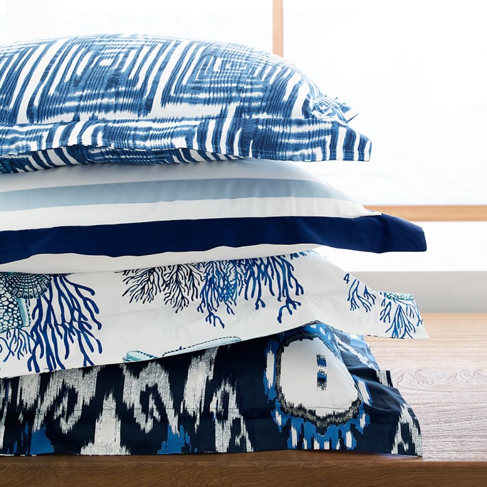 Istanbul Ikat Printed Bedding Williams Sonoma