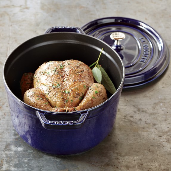 Staub CastIron Oval Cocotte Williams Sonoma