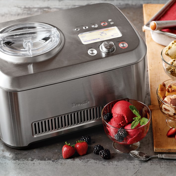 Breville Smart Scoop Ice Cream Compressor Williams Sonoma