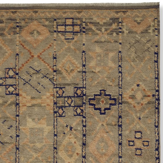 HandKnotted Souk Moroccan Rug Williams Sonoma