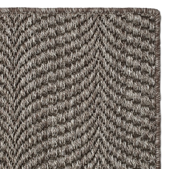 Sirena Sisal Rug Black Pearl Williams Sonoma Scroll To Previous Item