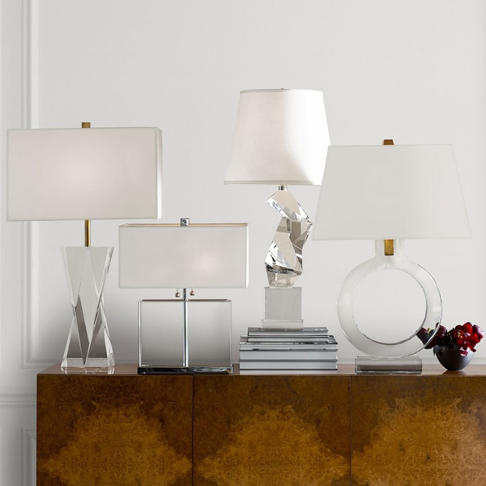 Crystal Prism Table Lamp Williams Sonoma