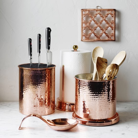 Williams Sonoma Copper Spoon Rest Roll Over Image To Zoom