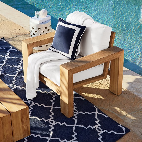 Larnaca Outdoor Teak Club Chair Williams Sonoma Larnaca Outdoor Teak Club Chair - Larnaca Outdoor Teak Club Chair Williams Sonoma