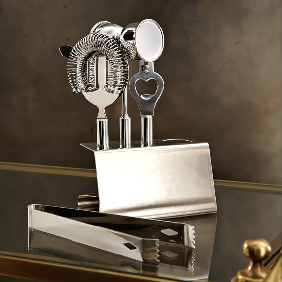 StainlessSteel Bar Tools Set Williams Sonoma