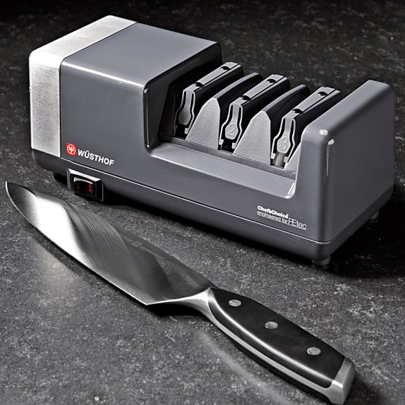 Wüsthof Chef Schoice 3 Stage Electric Knife Sharpener Williams Sonoma Wüsthof Chef Schoice 3 Stage Electric Knife Sharpener Saved View Larger Roll Over Image To Zoom