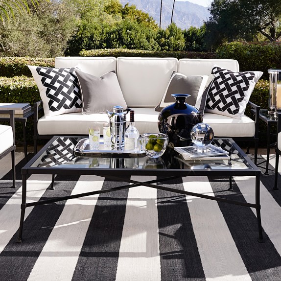 Bridgehampton Outdoor Coffee Table Williams Sonoma Bridgehampton Outdoor Coffee Table