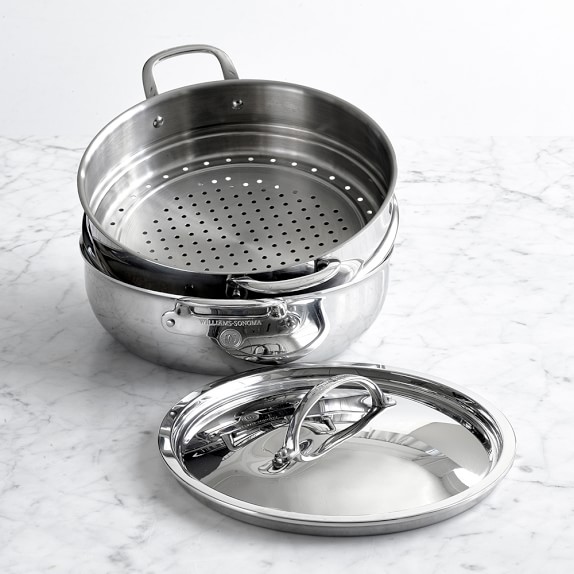 Williams Sonoma Signature Stainless Steel Steam & Braise Oven Williams Sonoma