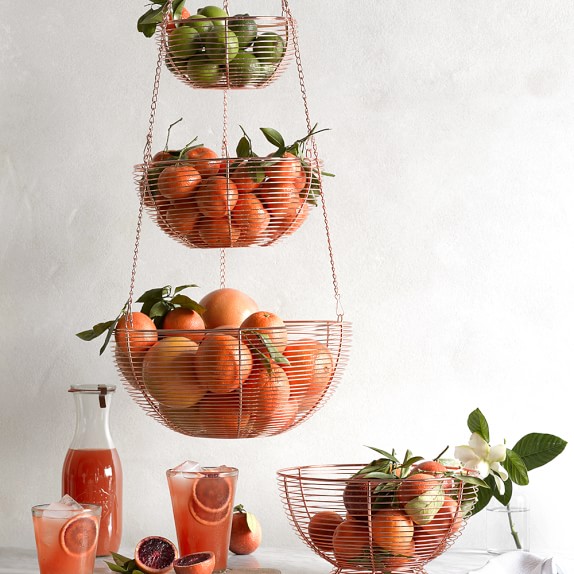 Wire Fruit Basket Williams Sonoma