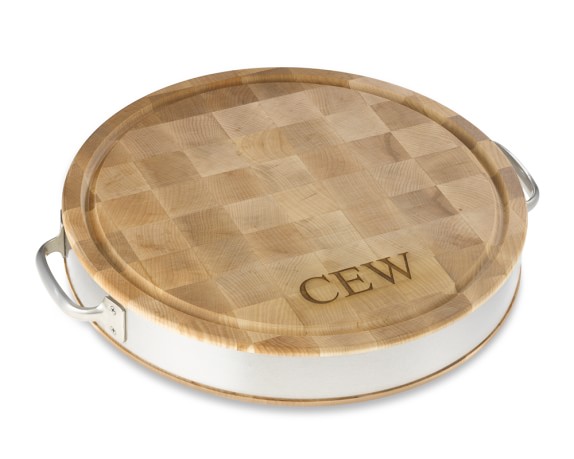 Boos Round Cutting Block Williams Sonoma Boos Round Cutting Block