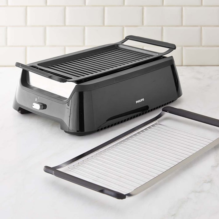 Philips Smoke Less Infrared Grill With Bbq Steel Wire Grids Philips Smoke Less Infrared Grill With Bbq Steel Wire Grids Williams Sonoma
