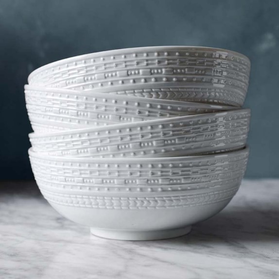 La Porcellana Bianca Casale Textured Bowl | Williams Sonoma La Porcellana Bianca Casale Textured Bowl | Williams Sonoma
