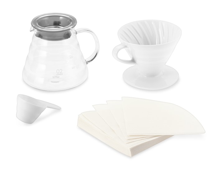 Hario V60 Coffee Pour Over Maker Kit Hario V60 Coffee Pour Over Maker Kit