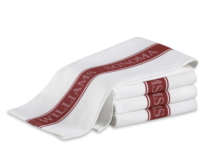 Williams Sonoma Clic Logo Towels Set Of 4