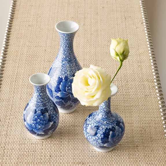 Chinoiserie Bud Vases Williams Sonoma