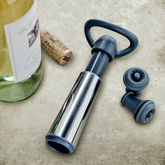 Williams Sonoma Wine Pump & Stoppers Williams Sonoma