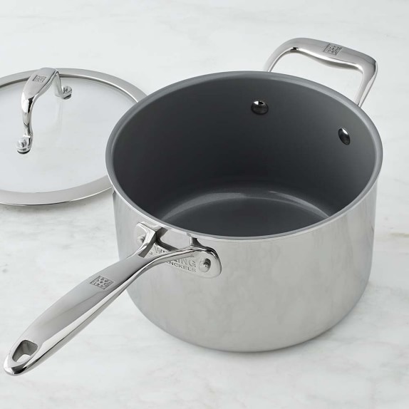 Zwilling Titanium Ceramic Nonstick Saucepan Williams Sonoma