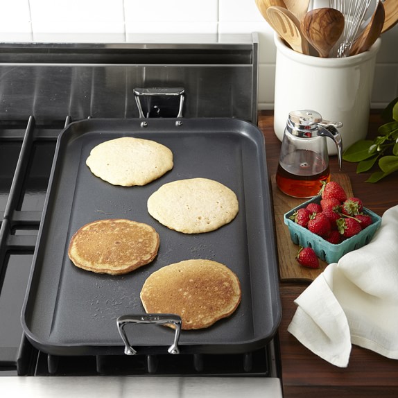 AllClad NS1 Nonstick DoubleBurner Griddle Williams Sonoma