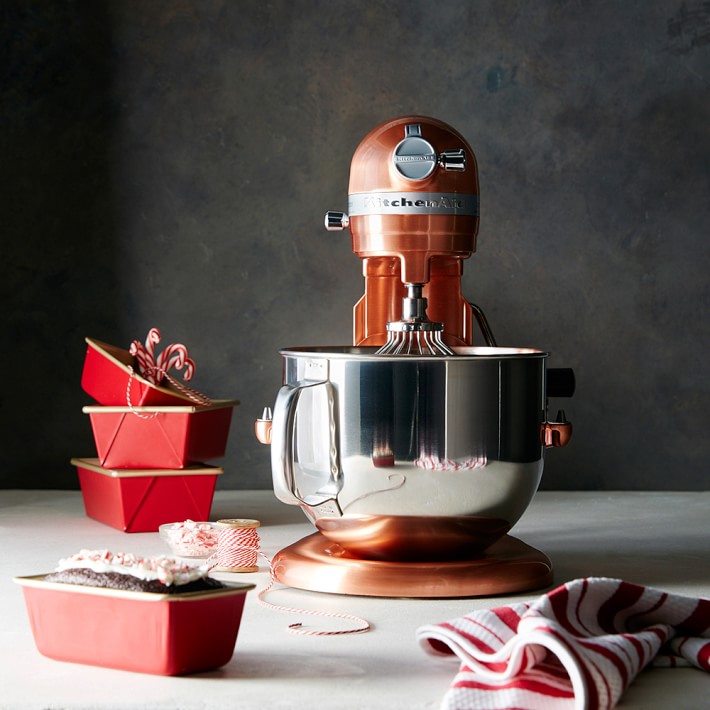 kitchenaid pro line copper stand mixer 7 qt williams sonoma