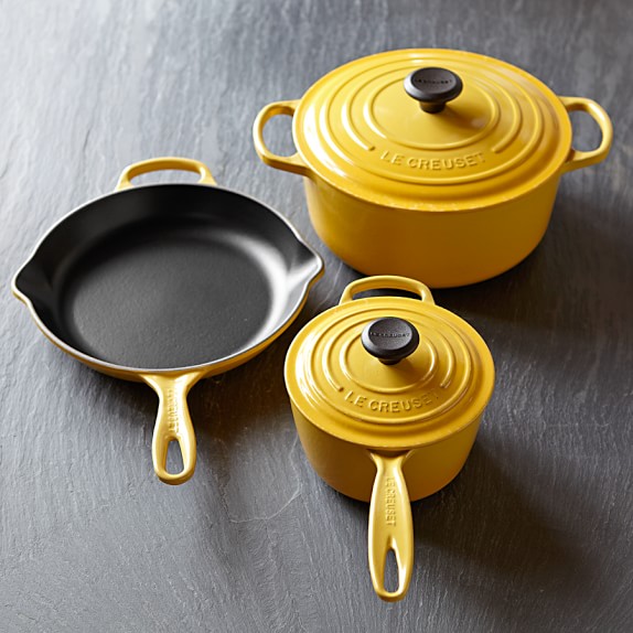 Le Creuset Signature Cast Iron Saucepan Williams Sonoma Scroll To Next Item