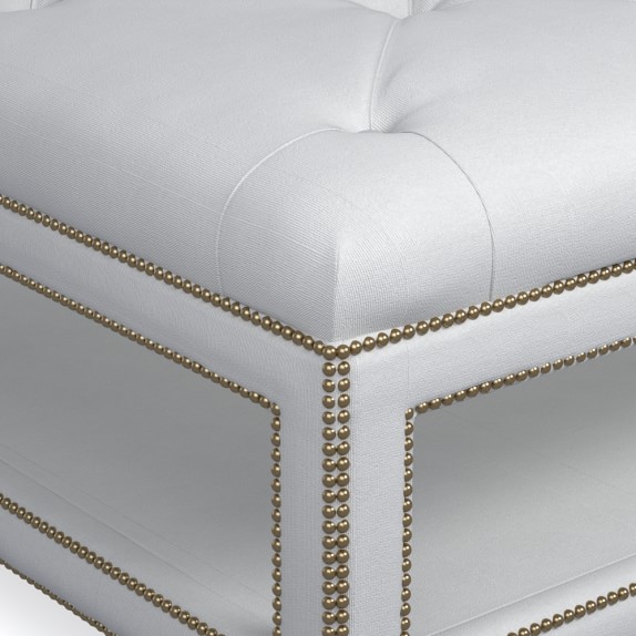 Octavia Ottoman Williams Sonoma