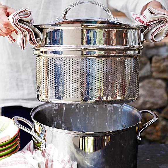Williams Sonoma StainlessSteel Rapid Boil Pot Williams Sonoma
