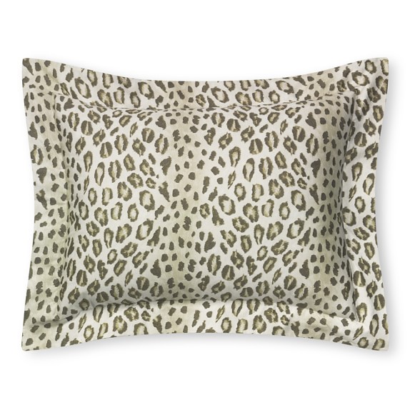 Printed Cheetah Bedding, Camel | Williams Sonoma
