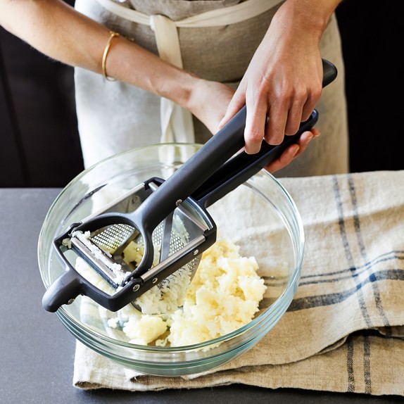 Williams Sonoma Angled Potato Ricer, Grey Williams Sonoma
