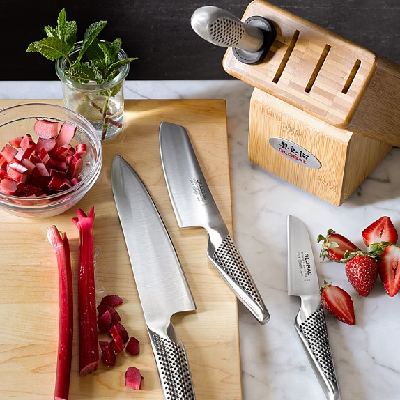 Global Classic 5Piece Knife Set Williams Sonoma