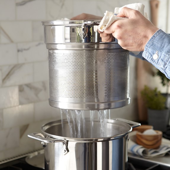 All-Clad Perforated Multipot with Steamer Basket, 12-Qt. Williams Sonoma All-Clad Perforated Multipot with Steamer Basket, 12-Qt. Williams Sonoma