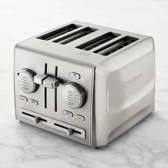Cuisinart Custom Select 4Slice Toaster Williams Sonoma