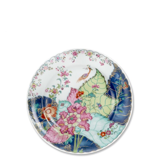 Mottahedeh Bread & Butter Plate, Tobacco Leaf | Williams Sonoma Mottahedeh Bread & Butter Plate, Tobacco Leaf | Williams Sonoma