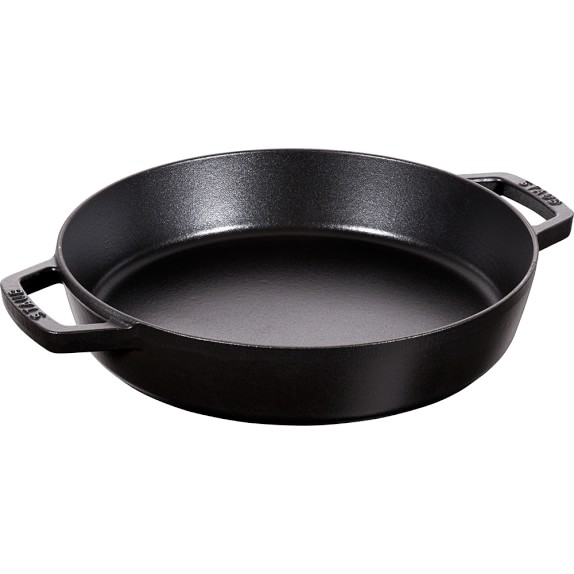 Staub CastIron Paella Pan, Black Williams Sonoma
