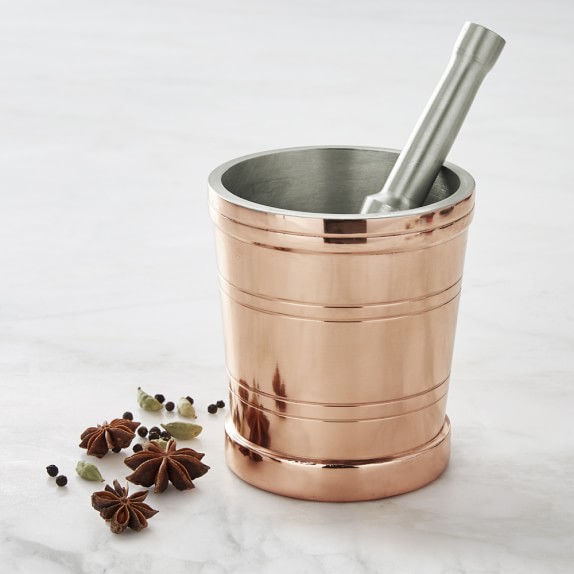 Copper Mortar & Pestle Williams Sonoma