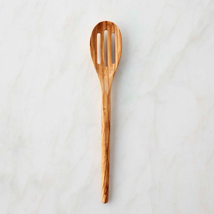 Williams Sonoma Slotted Wood Spoon