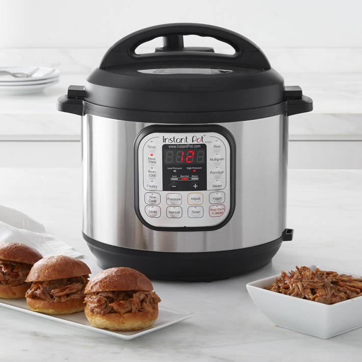 Instant Pot Duo60 7-in-1 Multi-Use Programmable Pressure Cooker, 6-Qt.
