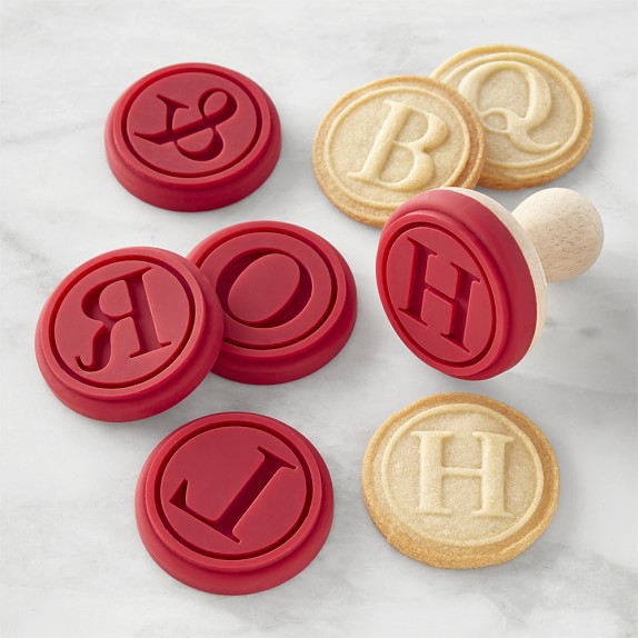 Williams Sonoma Alphabet Cookie Stamp Set Williams Sonoma