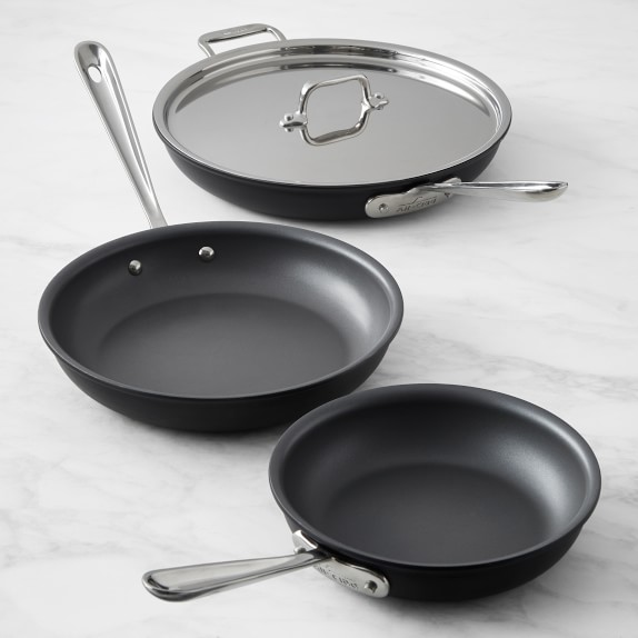AllClad NS1 Nonstick Fry Pans, Set of 3 Williams Sonoma