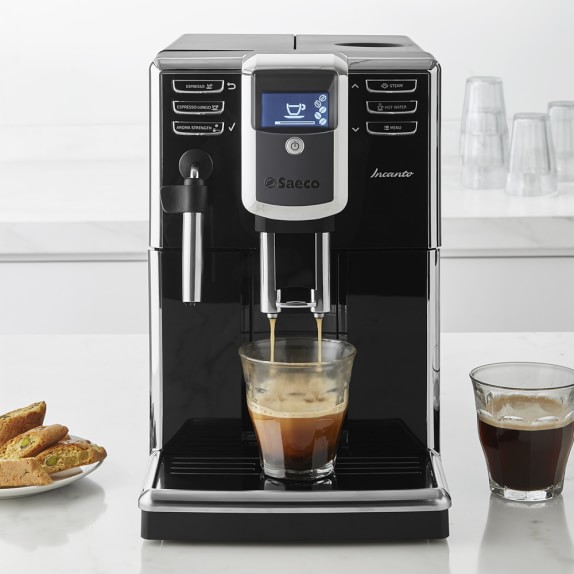 Saeco Incanto Super Automatic Espresso Maker Williams Sonoma