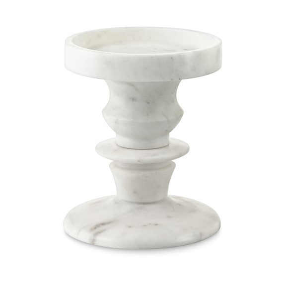 Marble Pillar Candleholder Williams Sonoma