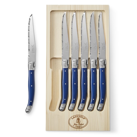 Laguiole Jean Dubost Steak Knife Set, Set of 6 Williams Sonoma