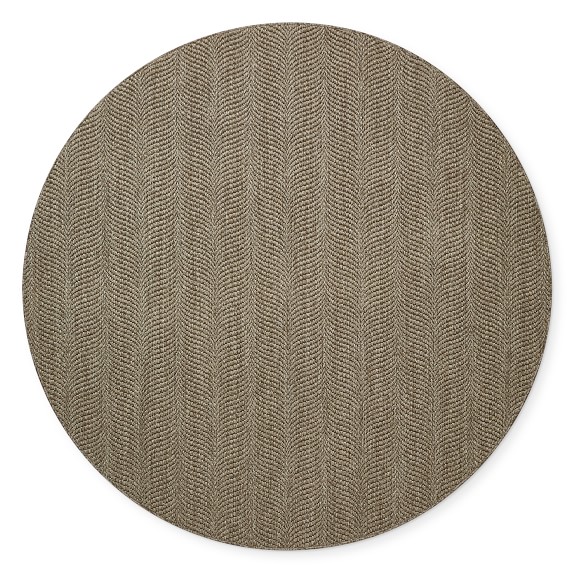 Sirena Sisal Round Rug Black Pearl Williams Sonoma Sirena Sisal Round Rug Black Pearl