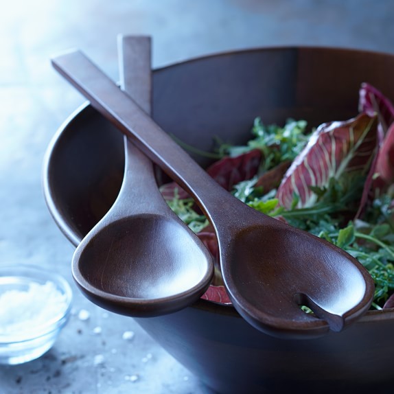 Williams Sonoma Open Kitchen Wooden Salad Servers Williams Sonoma Open Kitchen Wooden Salad Servers