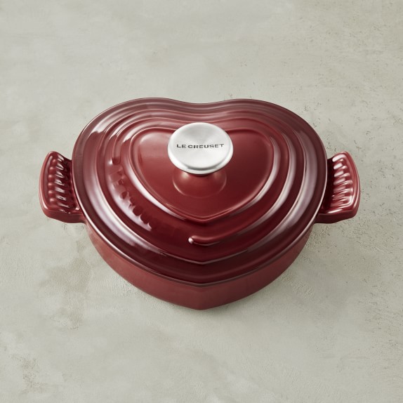 Le Creuset CastIron HeartShaped Dutch Oven Williams Sonoma