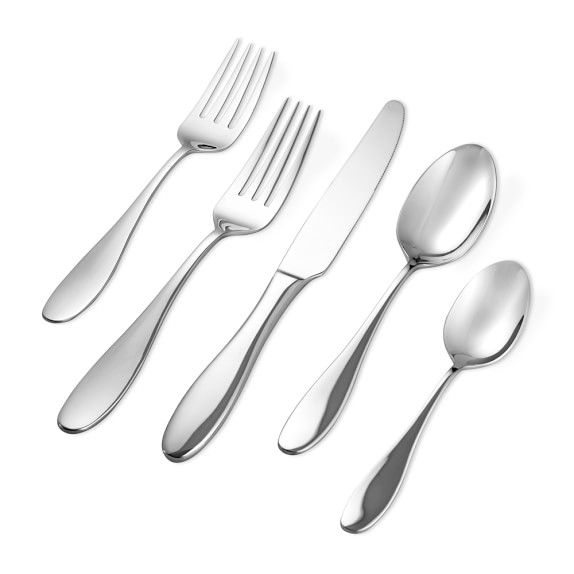 Lutecia 20-Piece Flatware Place Setting | Williams Sonoma Lutecia 20-Piece Flatware Place Setting | Williams Sonoma