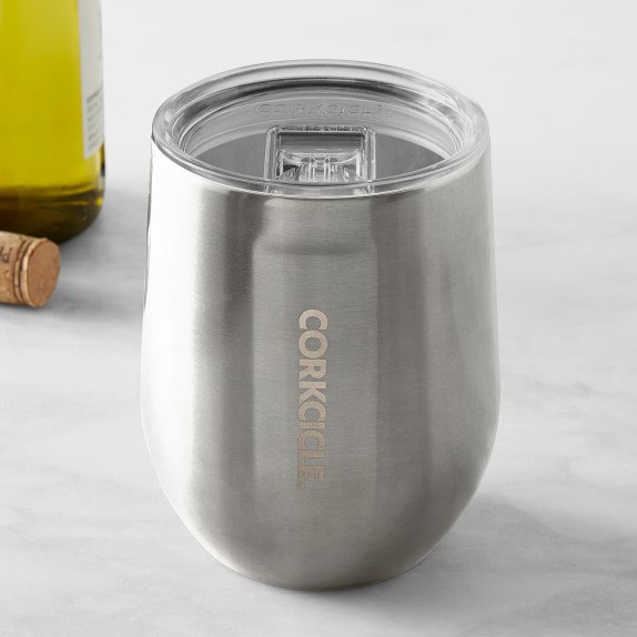 Corkcicle Insulated Stemless Wine Glass Williams Sonoma